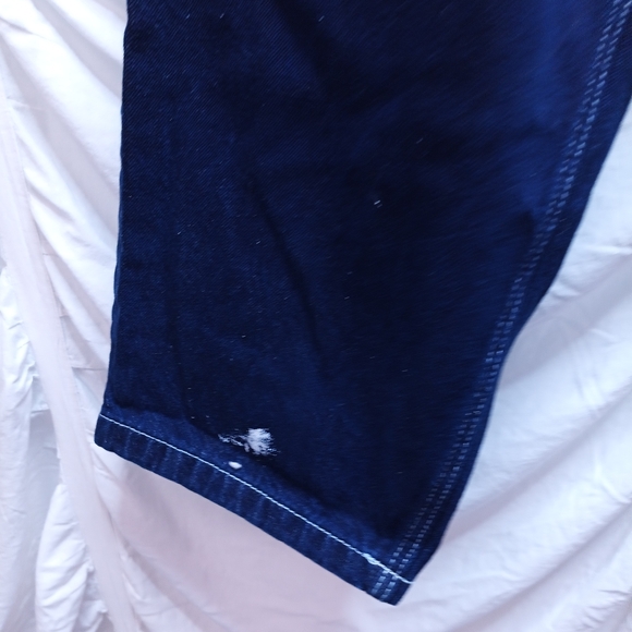 ASOS Men's Relaxed Fit Navy Jeans - Picture 2 of 7